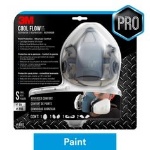 3M Professional Paint Respirator 7511PA1-A-PS, Small, 1/pk, 4 pks/cs - 7100110922