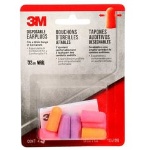 3M Disposable Earplugs, 92050H4-DC, Multicolor, 4 pairs/pack, 10 - 7100156958