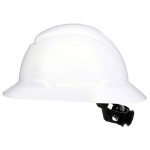 3M SecureFit™ Full Brim Hard Hat CHH-FB-R-W6-SL, with Ratchet Adjustment, White - 7100295547