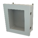 Allied Moulded AM1868TW ULTRAGUARD Fiberglass reinforced polyester Type 4x Small Window Junction Box