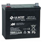 BB Battery MPL55-12 Long Life High Power Cyclic Battery 12V 55AH