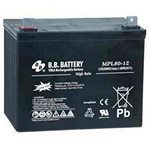 BB Battery MPL80-12 Long Life High Power Cyclic Battery 12V 80AH