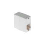 Cable RJ45COUPLER-CAT5 - RJ45 Cat 5/5E Inline Coupler for Connecting Ethernet Cables, White