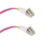 Cable VF4MD5-LCLC-15 Fiber Optic Patch Cable - 49.2', OM4, LC - LC, OFNR, Multimode, 50 Micron, Violet