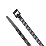 Dottie DT11BBULK - 11'' UV Black Standard Duty Cable Tie, Nylon 6/6