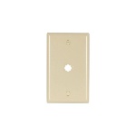 Eaton T0-1-102/Z - Telephone And Coaxial Wallplate, Ivory