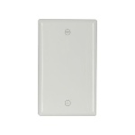 Eaton T0-1-8200/V/SVB - Blank Wallplate, White