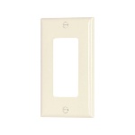 Eaton T0-3-8341/I1/SVB-SW - Decorator/GFCI Wallplate, Light Almond