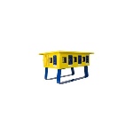 Ericson 1066-B Power Distribution Unit - Single Phase, 120/240V Input-120/240V Output, NEMA 3R, Yellow