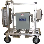 Ericson EC2XPSSX61025XXCL1100 Portable Transformer 4 Wheel Cart - Single Phase, 600V Input-120V Output, NEMA 8, Class 1 Div. 2, Aluminum