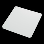 Hoffman CP4420 Concept Panel, fits 44.00x20.00 inch Enclosure, White, Mild Steel