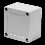 Hoffman MBG050302ABS ABS Enclosures. MultiBoxG Opaque Screw Cover Type 4X, 4.80x3.23x2.17, Lt Gray, ABS, ABS