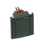 IDEC AB6Q-BK2-HB Push Button - Square, Black