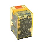 IDEC RU42S-M-D12 General Purpose Relay - 12 VDC, 4PDT, 3 Amp