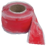 Ilsco HTP-1010RED - Red Self-Sealing Repair Tape 1inx10ft