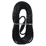 Ilsco SC50143OR - 50 ft. 14/3 SJTOW 15 Amp/125-Volt All Weather Farm and Shop Extension Cord in Black