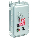 Killark B7024HBCT Non-Reversing Starter - Three Pole, 120 VAC Coil, 150 Amp, Three Wire, NEMA 3/4/4X