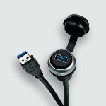 Lutze 490113.006 USB Connector - 2' Cable