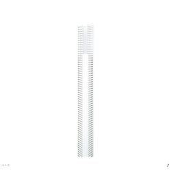 Panduit CWD3WH6 PanelMax™ CWD3LG6 Corner Duct, White, PVC, 3.57"x4.4"