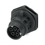 Phoenix Contact PRC 20/5-C3-FT25-FS2,5 Panel feed-through - 5 Positions, Black - 1308659