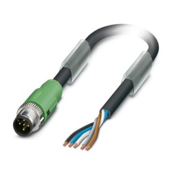 SAC-5P-MS/ 5,0-186 SCO Phoenix Contact 1518339 Sensor-actuator cable, PUR, black-gray RAL 7021,, 5 m, A - standard