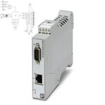 GW DEVICE SERVER 1E/1DB9 Phoenix Contact 2702758 Ethernet interface, 10/100Base-T(X) in accordance with IEEE 802.3,Ethernet,RS-232,RS-422,RS-485 Ethernet:1