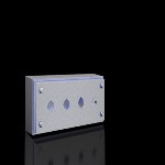 Rittal 1684600 Push Button Enclosure - 304 Stainless Steel, NEMA 1/3/3X/4/4X/12/13, 3.94"  x 11"  x 3.54" (WxHxD)