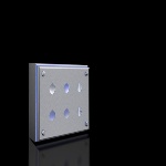 Rittal 1686600 Push Button Enclosure - 304 Stainless Steel, NEMA 1/3/3X/4/4X/12/13, 6.3"  x 8.66"  x 3.54" (WxHxD)