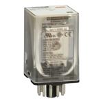 Schneider Electric 8501KPR13P14V20 K type plug in relay Three Pole 120 VAC coil Socket mount