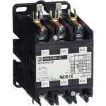 Schneider Electric 8910DPA73RV14 Definite Purpose Contactor - 75 Amp, Three Pole, 24 VAC Coil, 3 NO