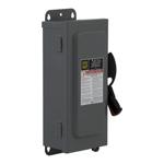 Schneider Electric H361ARB Safety switch, heavy duty, fusible, 30A, 3 poles, 20 hp, 20 hp, 600 VAC/DC, NEMA 3R, bolt-on hub,