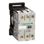 Schneider Electric LC1SKGC200M7 Mini Contactor - 5 Amp, Two Pole, 220 VAC Coil, 2 NO