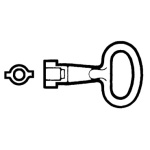 Schneider Electric NSYLDB5 Key