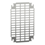 Schneider Electric NSYMR32 - Perforated Plate, Steel, 10.04" x 6.05"