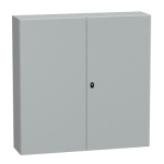 Schneider Electric NSYS3D121230DP Steel Enclosure - 47.2" x 47.2" x 11.8" (HxWxD), IP55