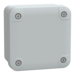 Schneider Electric NSYTBP885 Polycarbonate Enclosure - 3.5" x 3.5" x 2" (HxWxD), NEMA 4/4X