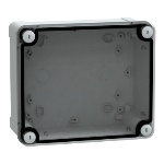 Schneider Electric NSYTBS19168T Thalassa TBS Wall mounted ABS Enclosure - IP66, 7.6" x 6.46" x 3.43" (HxWxD)