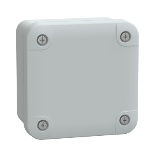 Schneider Electric NSYTBS885 Thalassa TBS Wall mounted ABS Enclosure - IP66, 3.5" x 3.5" x 2.01" (HxWxD)