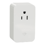 Schneider Electric SQR621U1WHW - Socket-outlet, X Series, 15A, plug-in, WiFi connected, white, matte finish