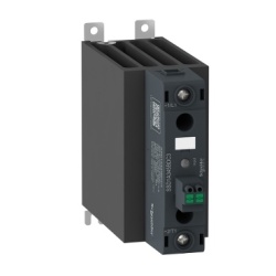 Schneider Electric SSD1A345BDC3 Solid State Relay - 45A, zeroVoltage switching, contactor configuration , input 4 to 32V DC, output 48 to 600V AC