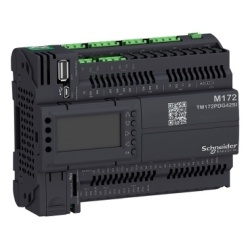 Schneider Electric TM172PDG42SI - Controller, Modicon M171/M172/M173, performance, display, 42 IO, Ethernet, solid state relay