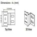 Sola SDNPMBRK3 - Power Supply Mounting Bracket