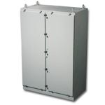 Stahlin N904820FSDDHWT N Series Fiberglass Enclosure - 90" x 48" x 20"