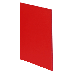 Tslots 655443-Sheet Red Expanded PVC Solid Panels 4' x 8' Sheet