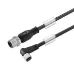 Weidmuller 9457980500 Sensor-Actuator Cable - Black, 5 m