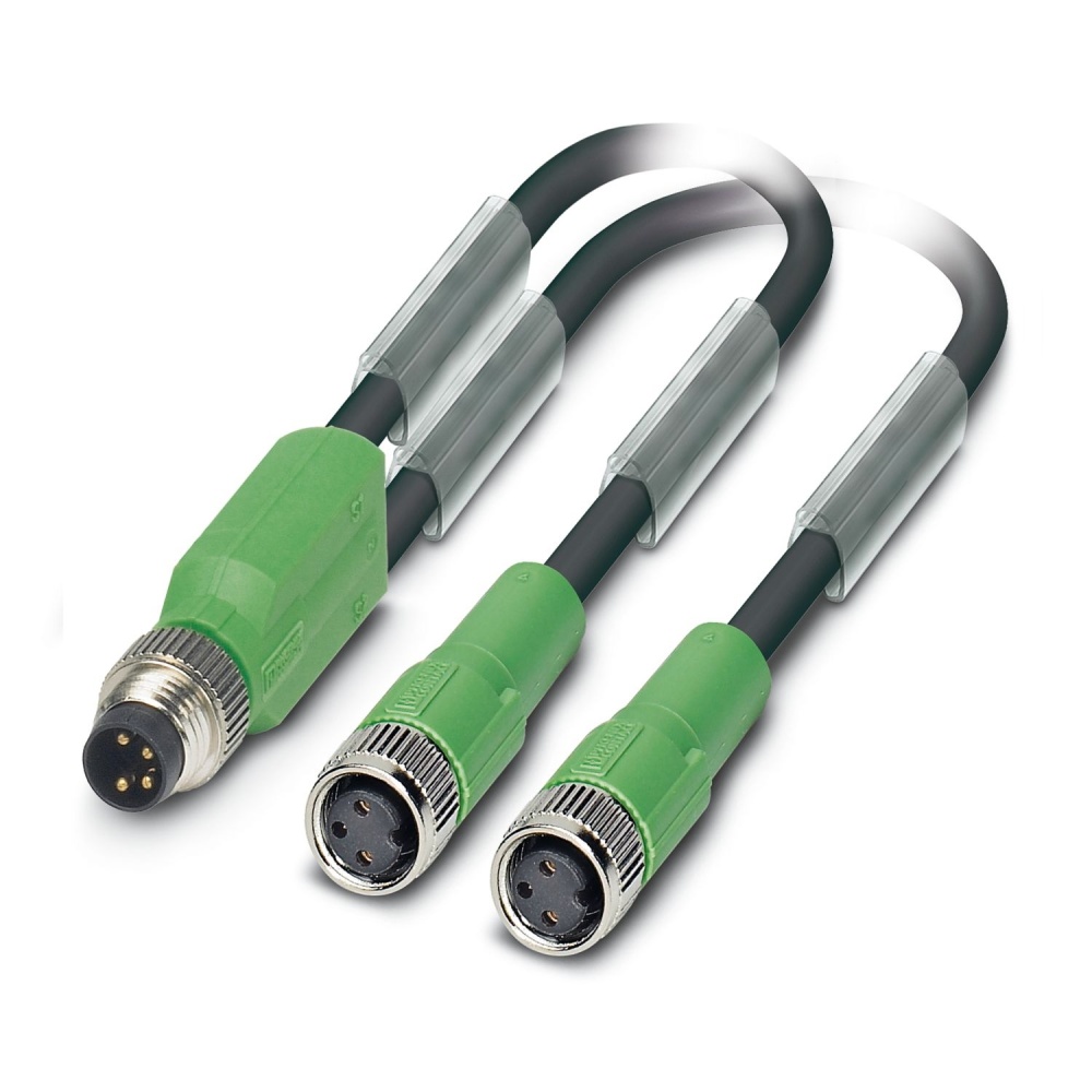 SAC-3P-M8Y/2X3,0-PUR/M 8FS Phoenix Contact 1458693 Sensor-actuator 