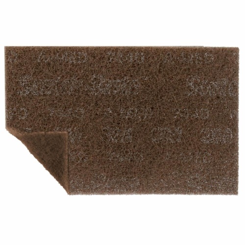 3M 7000000715 - 3M Scotch-Brite™ Heavy Duty Hand Pad 7440B, HP-HP, A/O Medium, Tan, 6 in x 9 in