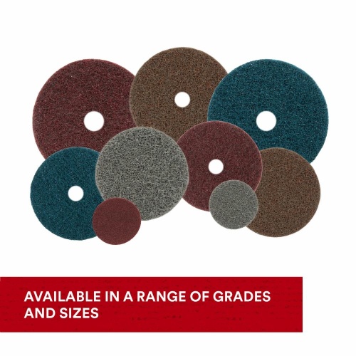 3M 7000000719 - 3M Scotch-Brite™ Surface Conditioning Disc, SC-DH, A/O Medium, 5 in x NH