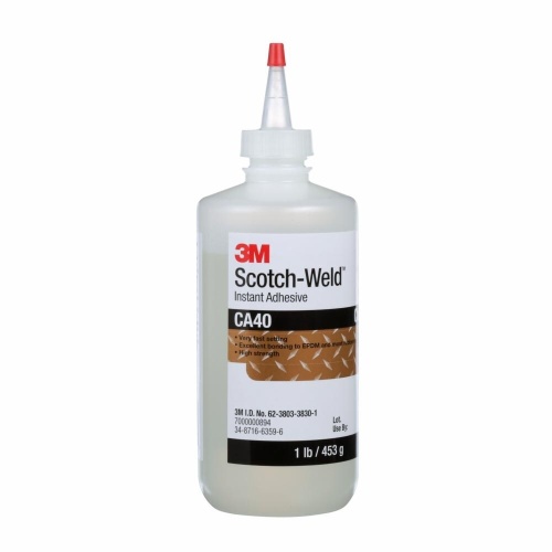 3M 7000000893 - 3M Scotch-Weld™ Instant Adhesive CA40, Clear, 1 fl oz