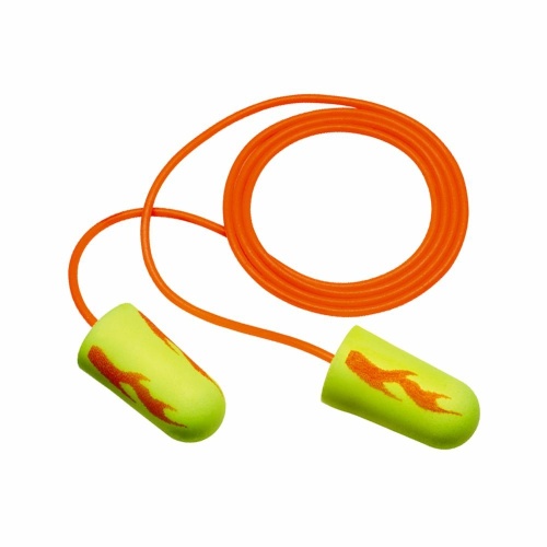 3M 7000002304 - 3M E-A-Rsoft™ Yellow Neon Blasts™ Earplugs 312-1252, Uncorded, Poly Bag, Regular Size